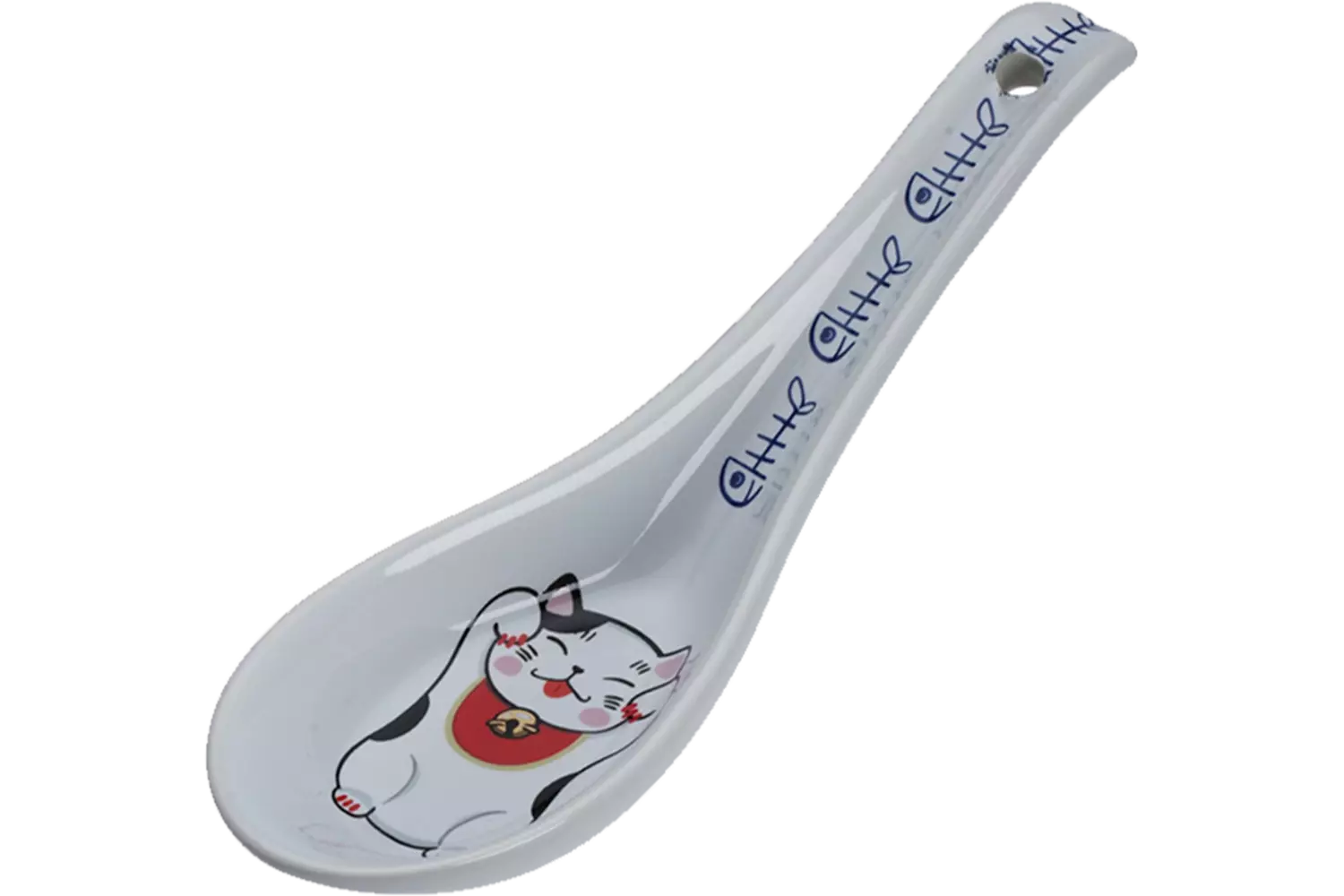 Tokyo Design Studio - Kawaii Spoon Lucky Cat Red Bell