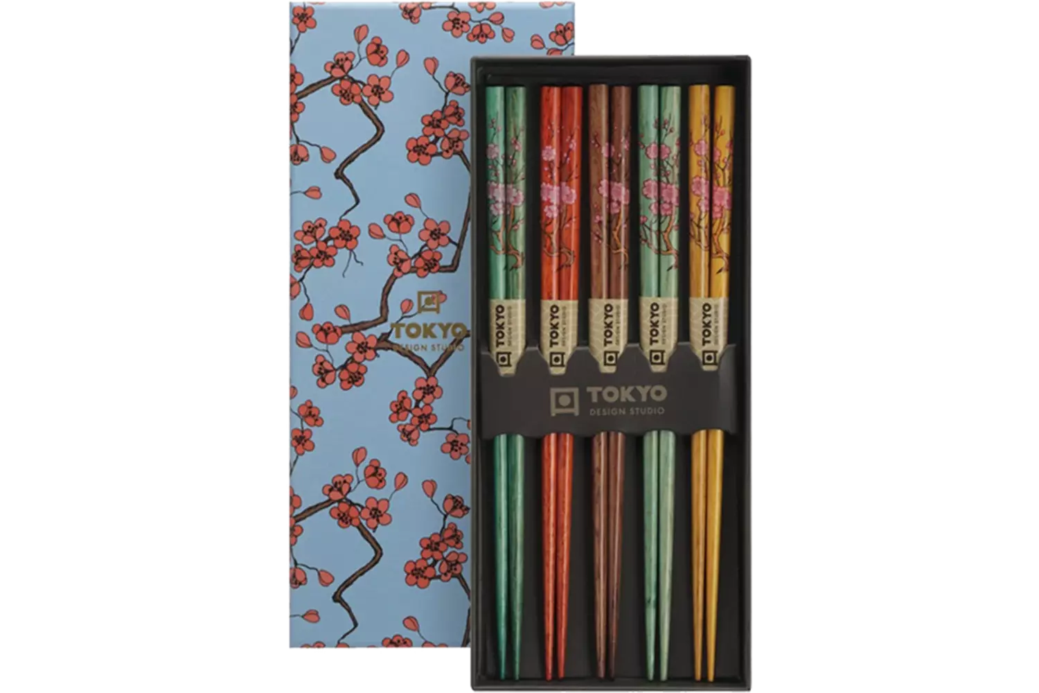 Tokyo Design Studio - Chopsticks Giftset Sakura 5 pair