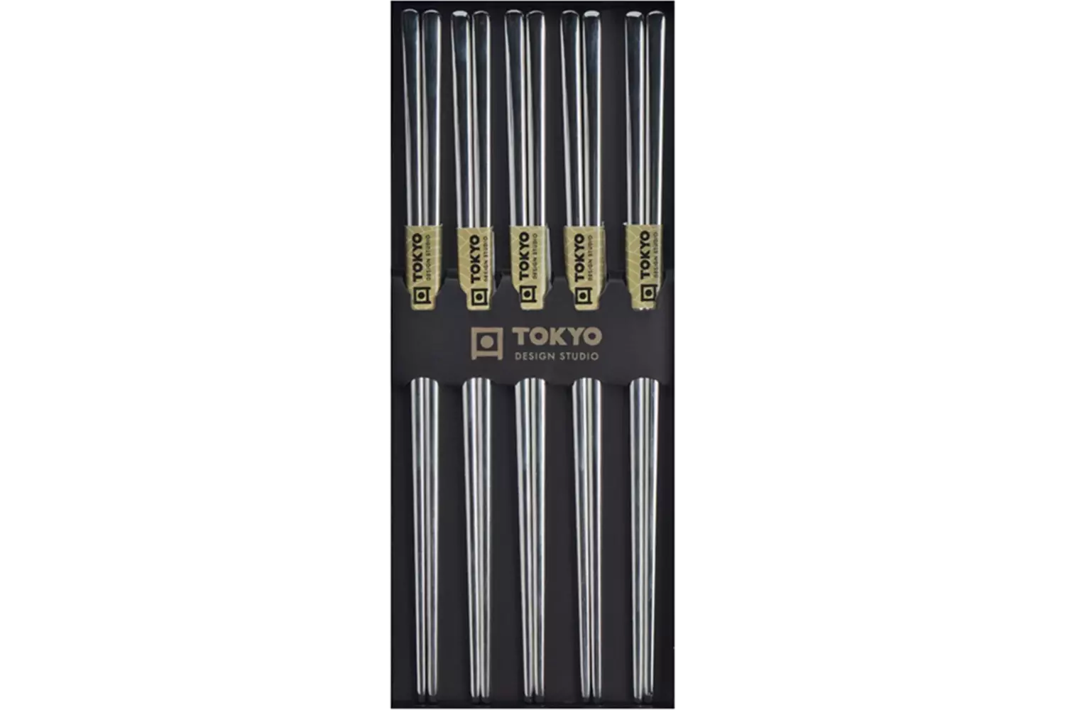 Tokyo Design Studio - Chopsticks SS Silver 5 pair