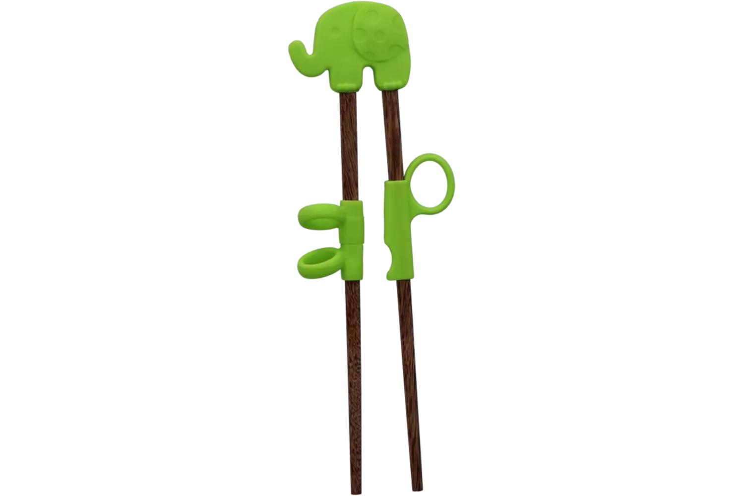 Tokyo Design Studio - Children Chopsticks Elephant Green 20cm