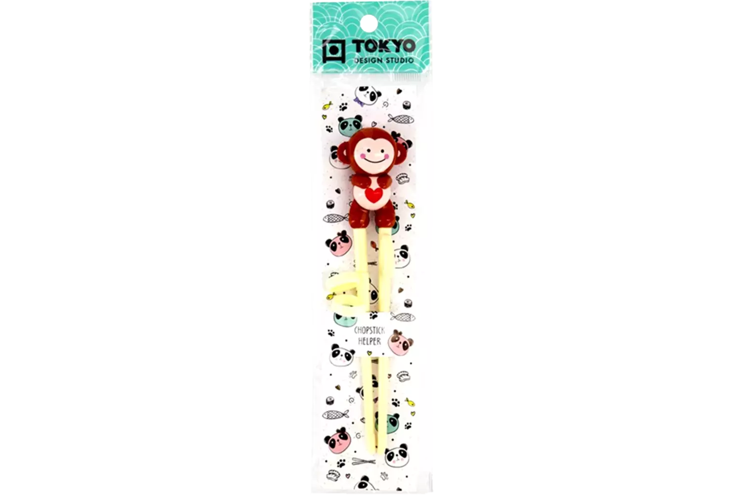 Tokyo Design Studio - Children Chopsticks Monkey 18cm