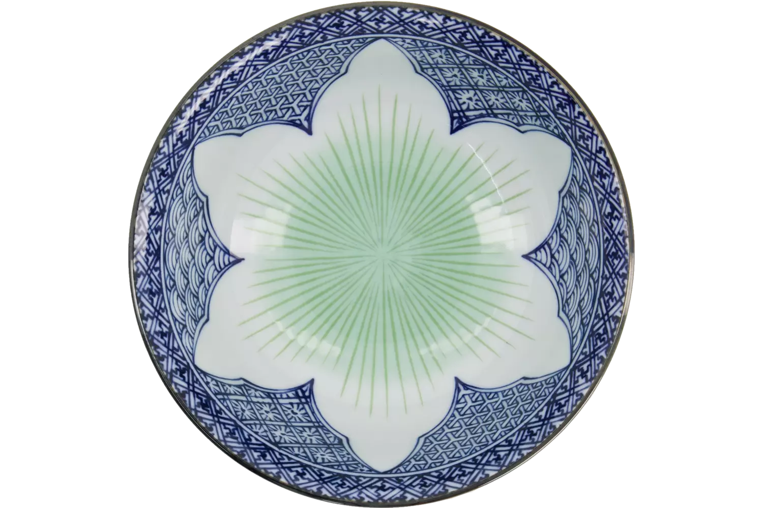 Tokyo Design Studio - Bowl Lily Flower Blue 1200ml