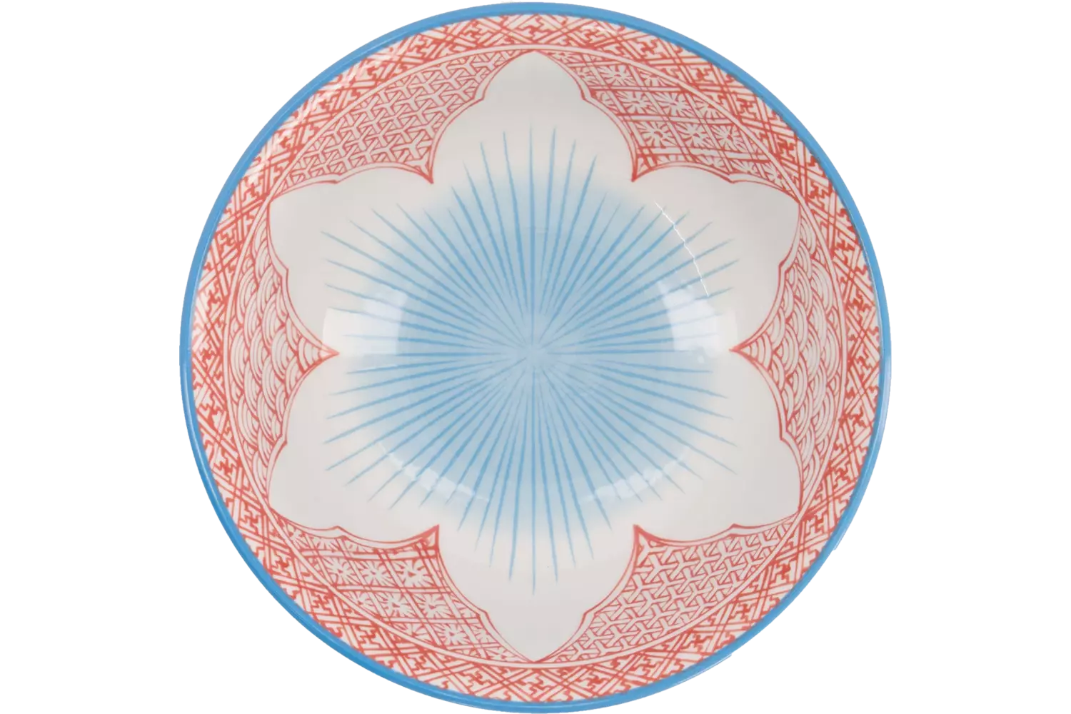 Tokyo Design Studio - Bowl Lily Flower Red 1200ml