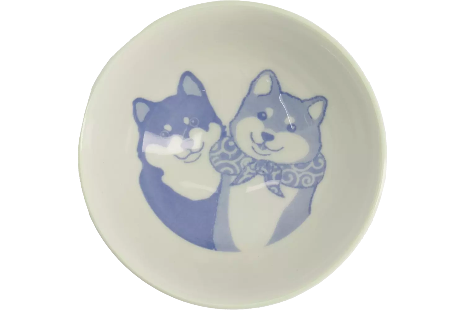 Tokyo Design Studio - Kawaii Bowl Rice Shiba-Dog Green 500ml
