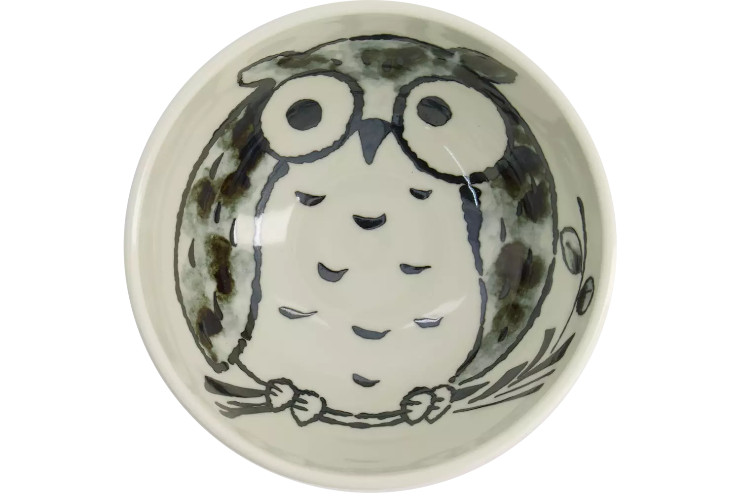 Tokyo Design Studio - Kawaii Bowl Rice Owl Pink 600ml