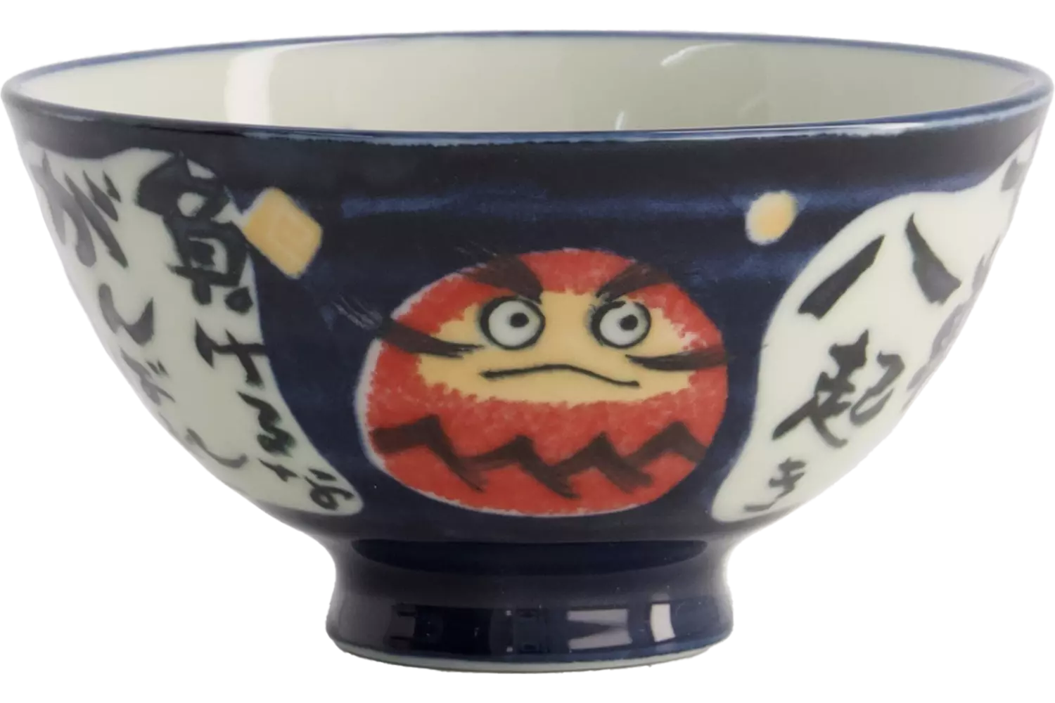 Tokyo Design Studio - Kawaii Bowl Rice Daruma Blue 300ml