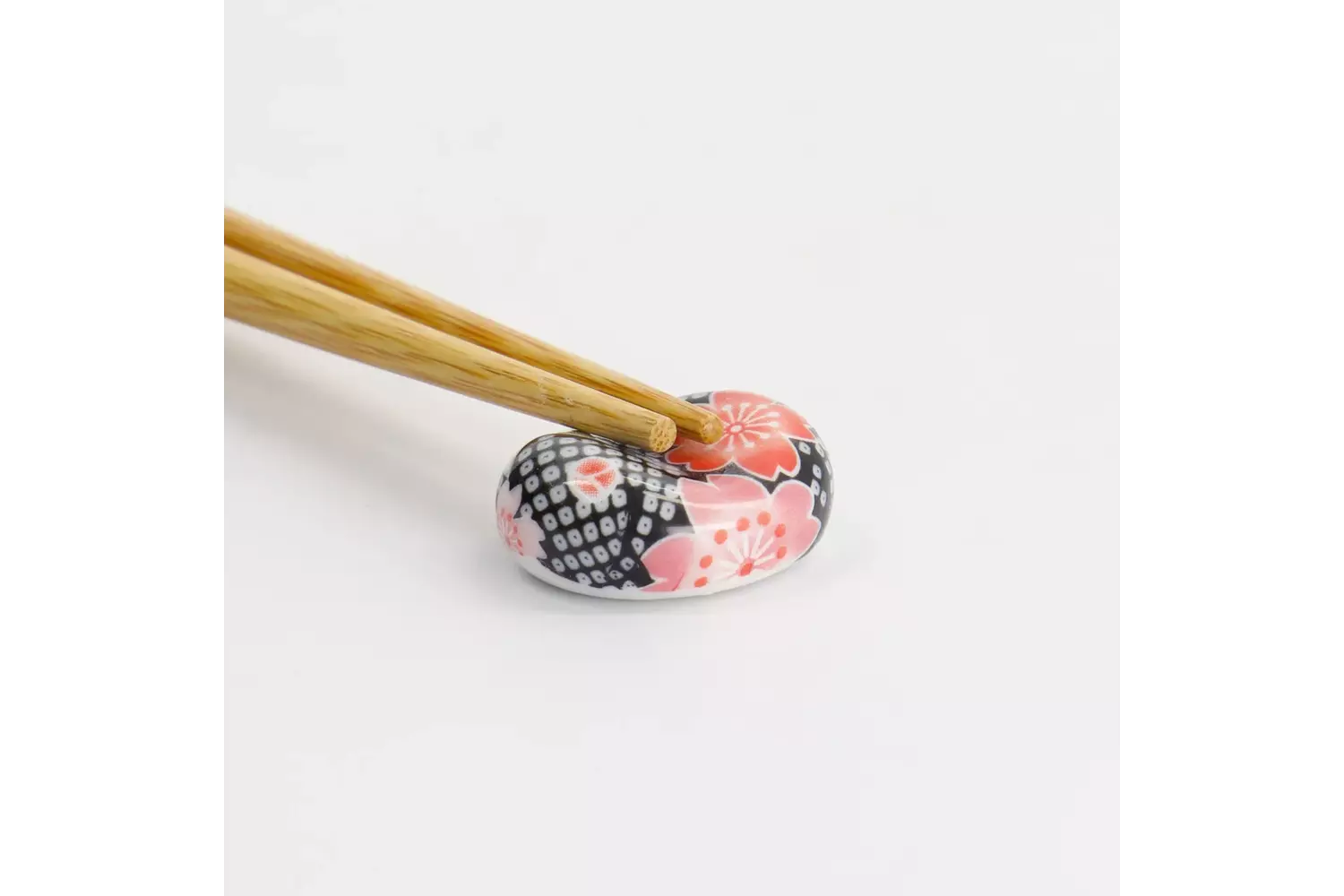 Tokyo Design Studio - Chopsticks Rest Sakura Black 12pcs