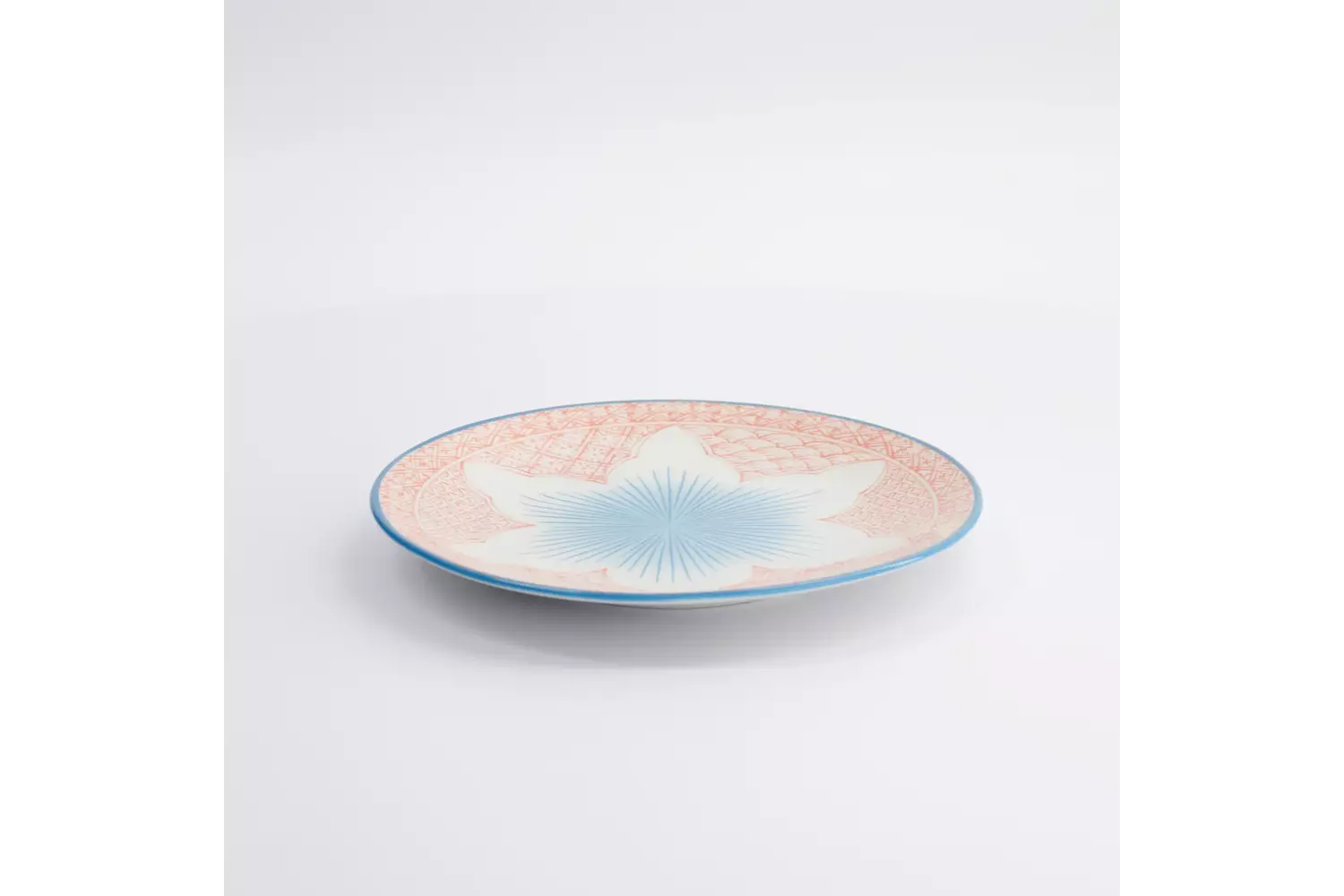 Tokyo Design Studio - Lily Flower Plate 20x2cm Red 6pcs