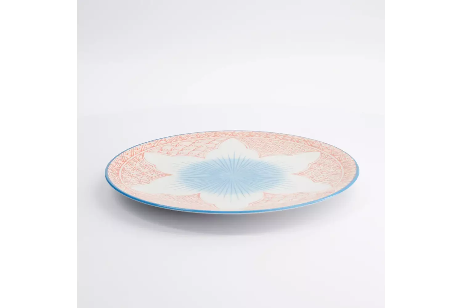 Tokyo Design Studio - Lily Flower Plate 26x2cm Red 6pcs