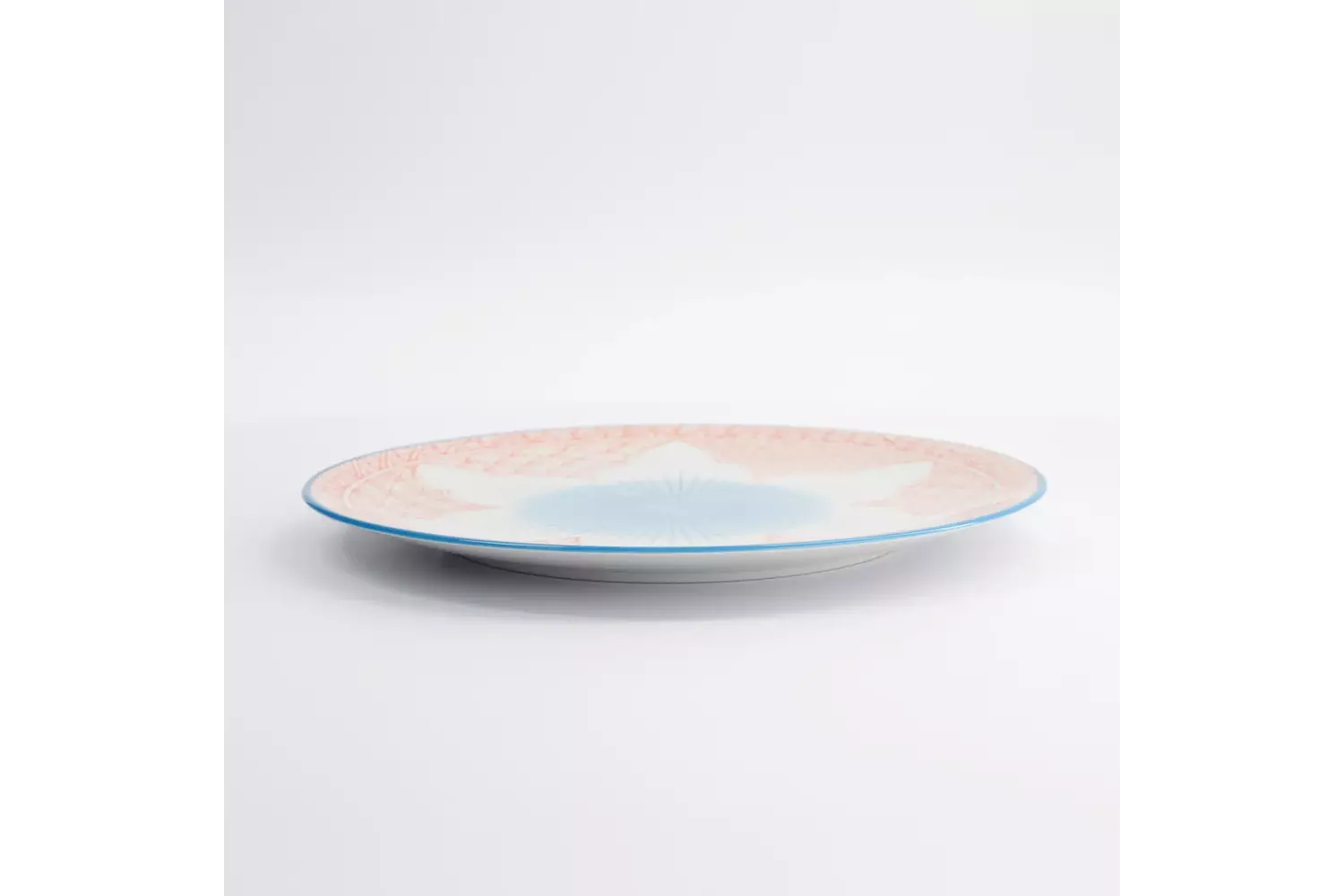 Tokyo Design Studio - Lily Flower Plate 26x2cm Red 6pcs
