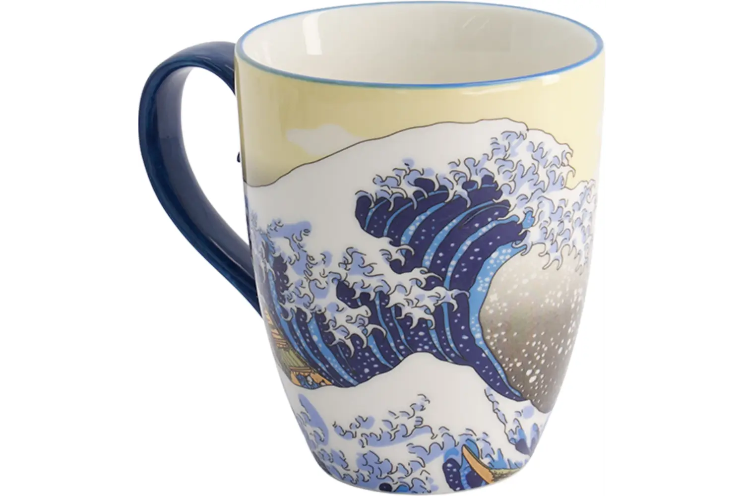 Tokyo Design Studio - Kawaii Mug Hokusai with Gift Box 8.5x10.2cm. 340ml