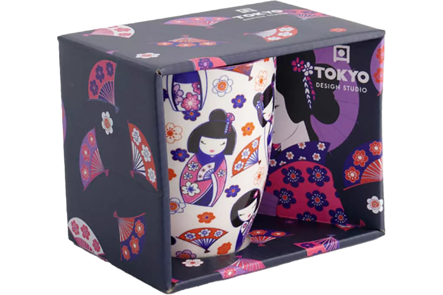 Tokyo Design Studio - Kawaii Maiko Mug Giftbox 8.5x10.2cm 340ml 6pcs