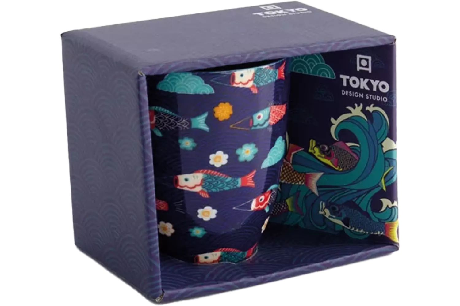 Tokyo Design Studio - Kawaii Mug Giftbox Koinobori 380ml