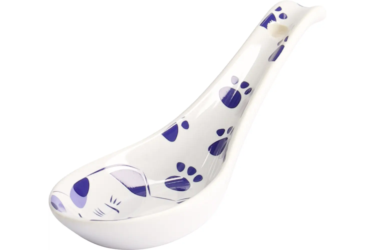 Tokyo Design Studio - Kawaii Maneko Spoon Blue 13.8x4.8cm