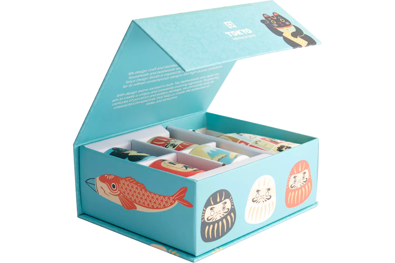 Tokyo Design Studio - Kawaii Japan Sake Set 1:4 120/50ml 1 set