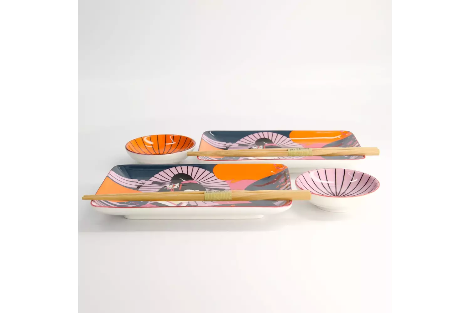 Tokyo Design Studio - Kawaii Maiko Sushi Giftset 6pcs 1 set