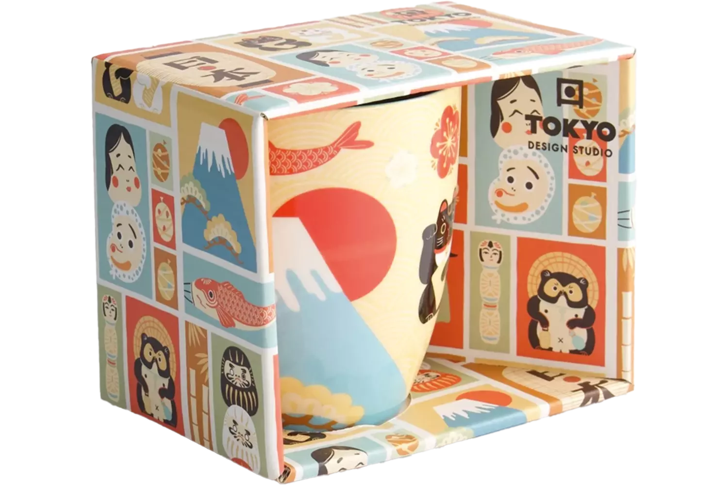 Tokyo Design Studio - Kawaii Mug Giftbox Japan B 380ml