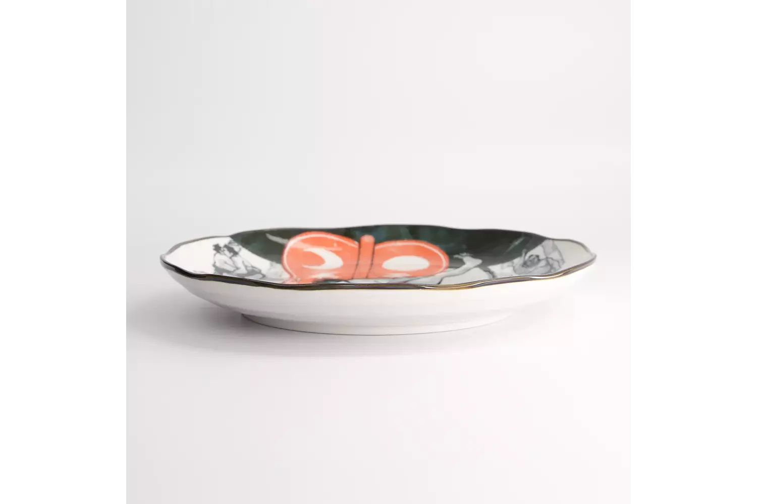 Tokyo Design Studio - Asakusa Round Plate 25x3cm Sumo 4pcs