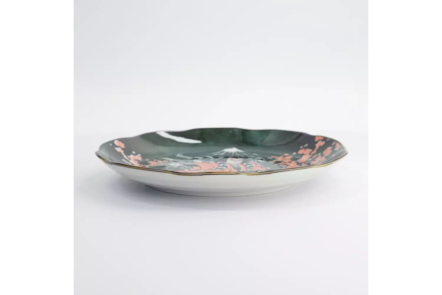 Tokyo Design Studio - Asakusa Round Plate 25x3cm Kabuki 4pcs