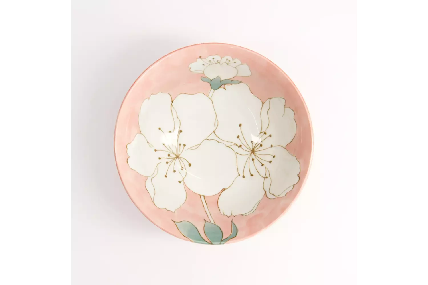 Tokyo Design Studio Sakura Pink Bowl 15x7cm 500ml 6pcs