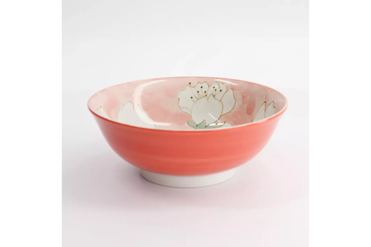 Tokyo Design Studio Sakura Pink Ramen Bowl 19.5x7.5cm 4pcs