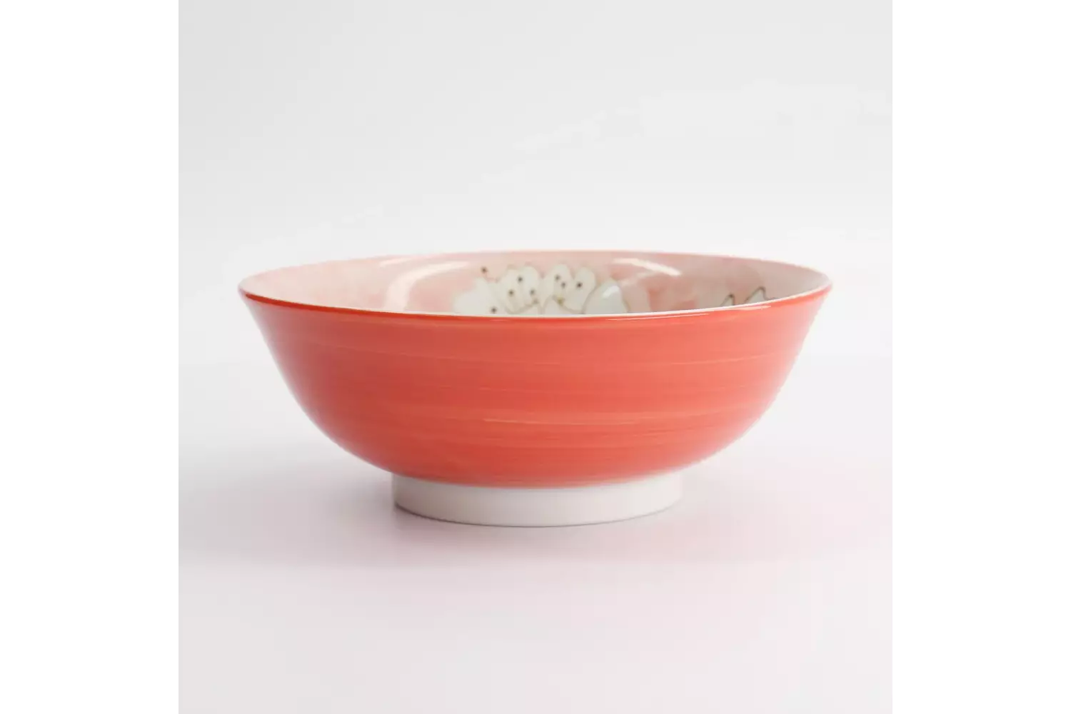 Tokyo Design Studio Sakura Pink Ramen Bowl 19.5x7.5cm 4pcs