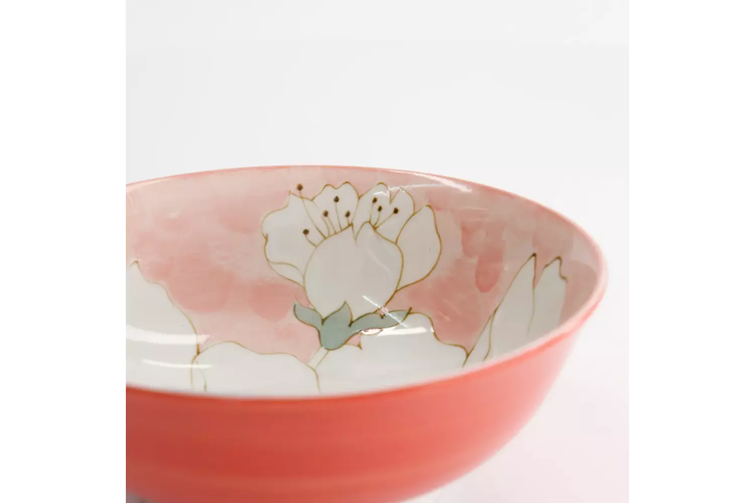 Tokyo Design Studio Sakura Pink Ramen Bowl 19.5x7.5cm 4pcs