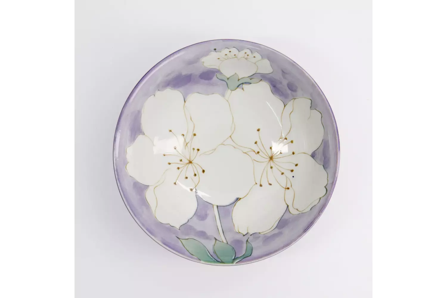 Tokyo Design Studio Sakura Purple Ramen Bowl 19.5x7.5cm 4pcs