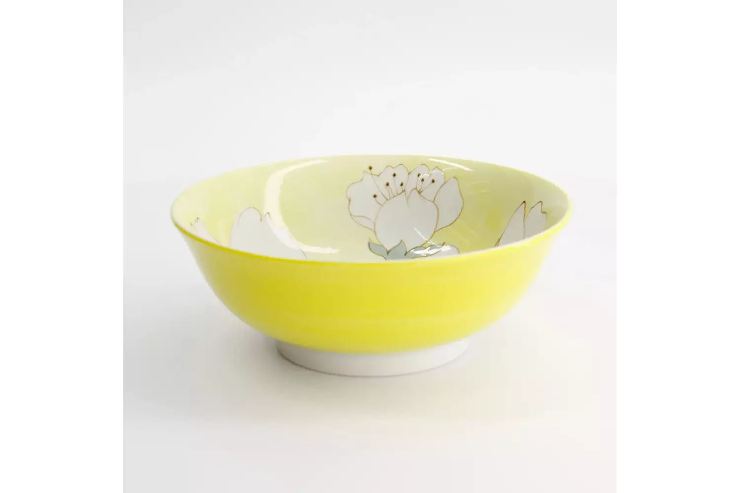 Tokyo Design Studio - Sakura Yellow Ramen Bowl 19.5x7.5cm 6pcs