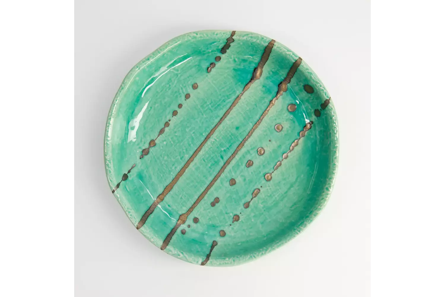Tokyo Design Studio - Yamasaku Ocean Round Plate 21.5x3.5cm 4pcs