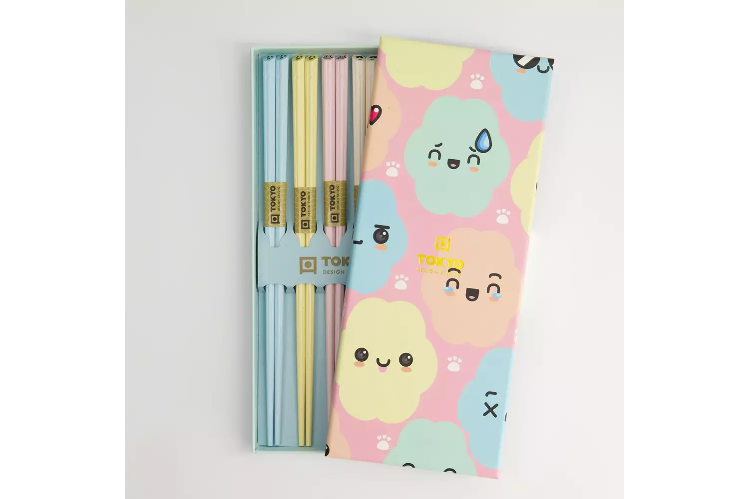 Tokyo Design Studio - Chopstick Giftset/5 Cloud Emoji 10 sets