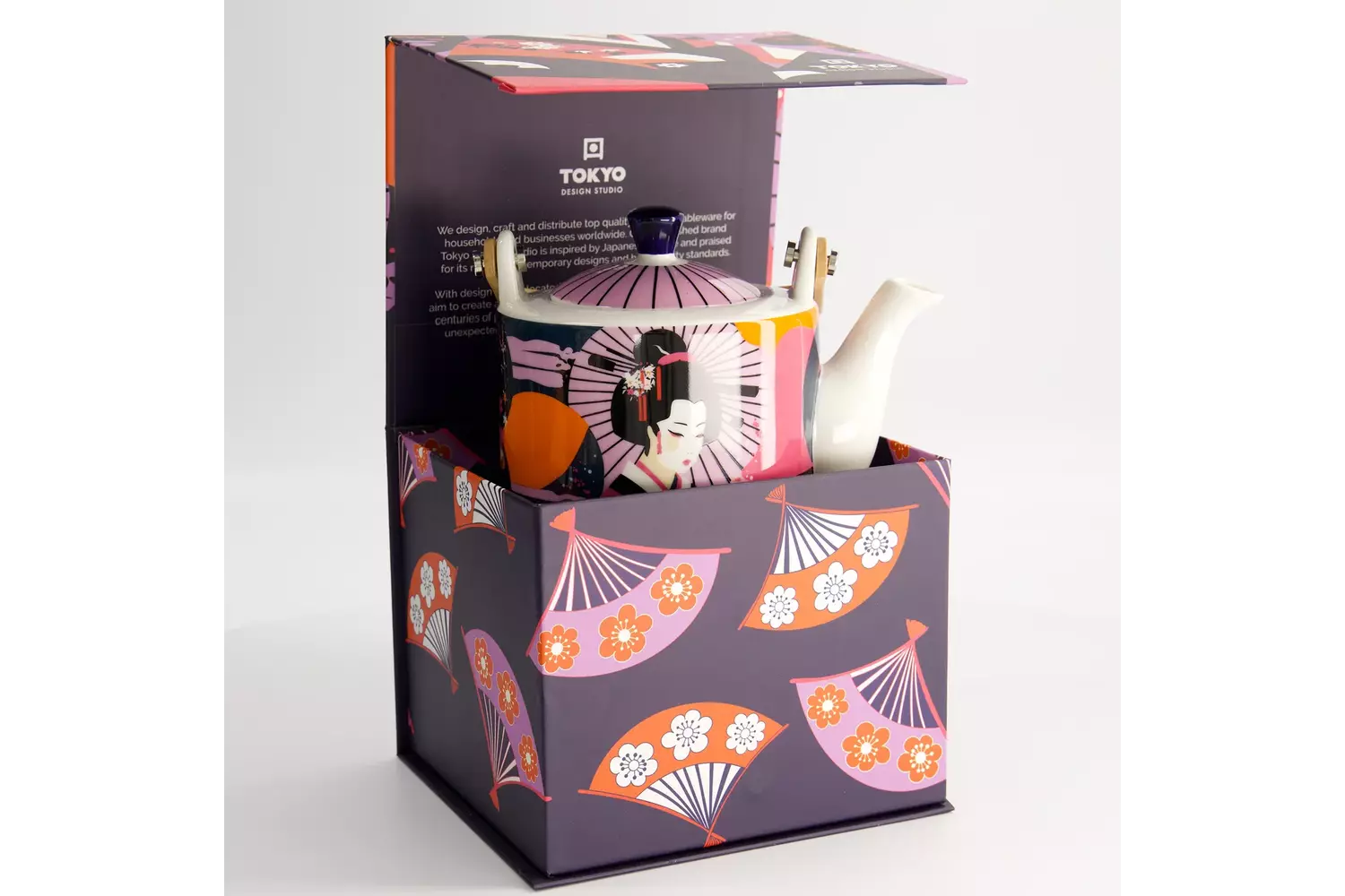 Tokyo Design Studio - Kawaii Maiko Tea Pot Giftset 800ml 1pc