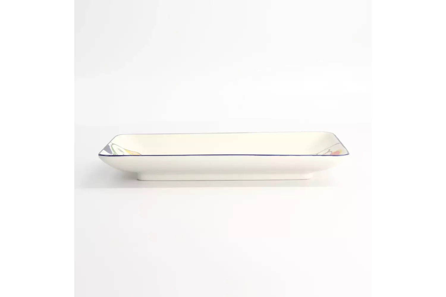 Tokyo Design Studio - Kawaii Lucky Cat Sushi Plate 21x13.5cm White 6pcs