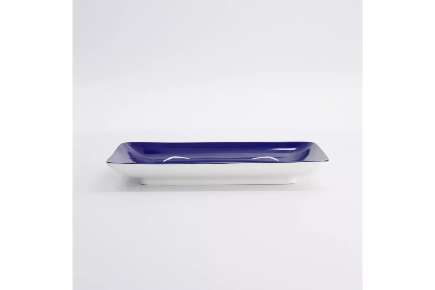 Tokyo Design Studio - Kawaii Lucky Cat Sushi Plate 21x13.5cm Blue 6pcs