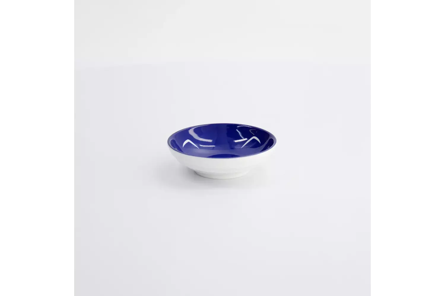 Tokyo Design Studio - Kawaii Lucky Cat Sauce Plate 9x2.5cm Blue 6pcs