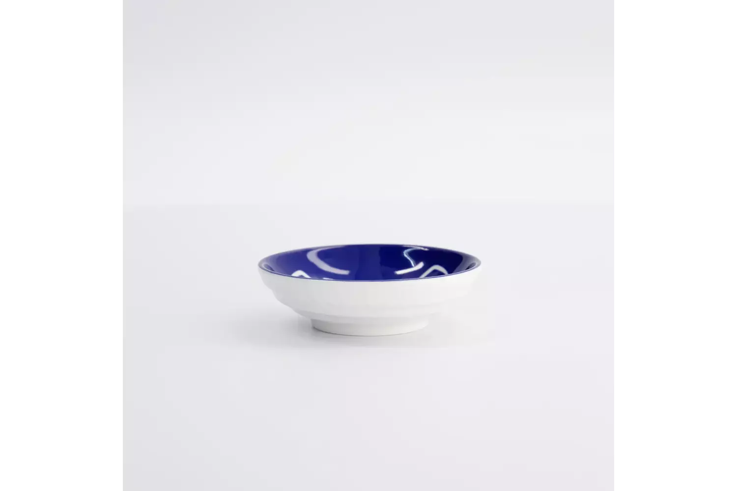 Tokyo Design Studio - Kawaii Lucky Cat Sauce Plate 9x2.5cm Blue 6pcs