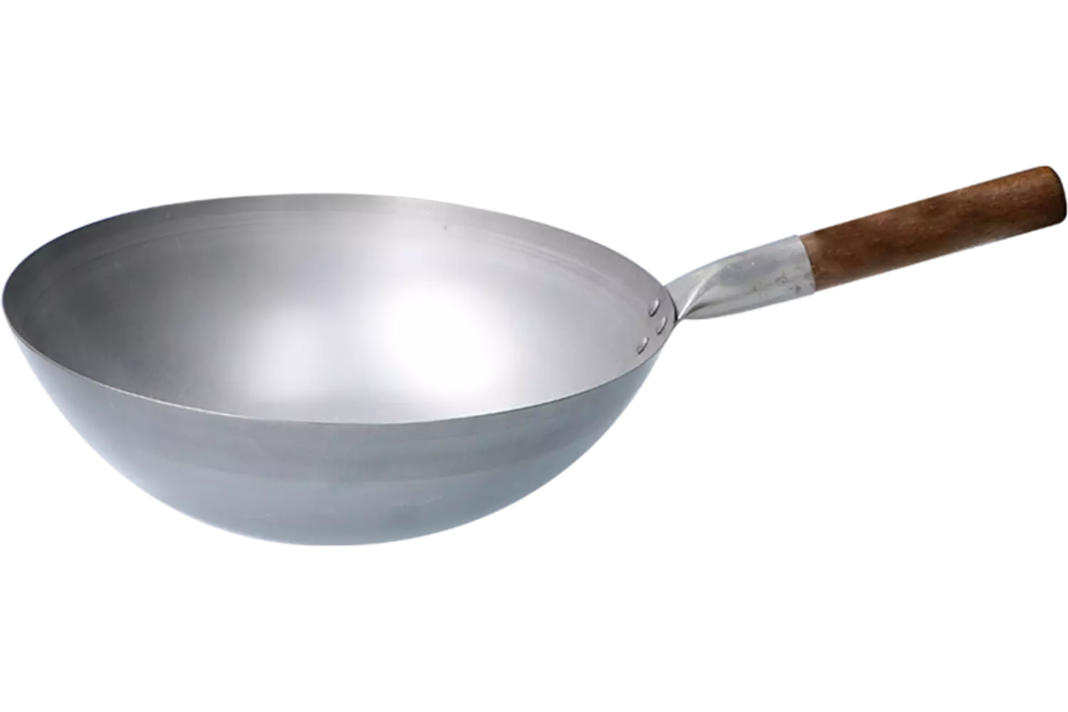 London Wok - Commercial Wok Round Bottom Extra Deep 33cm