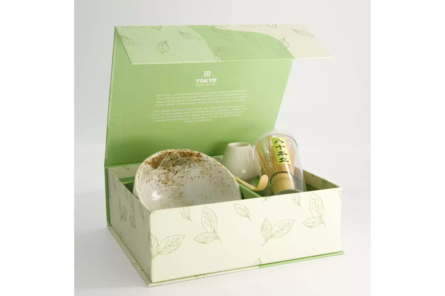 Tokyo Design Studio - Matcha Giftset Yukishino C 13x7cm 4pcs 1 set