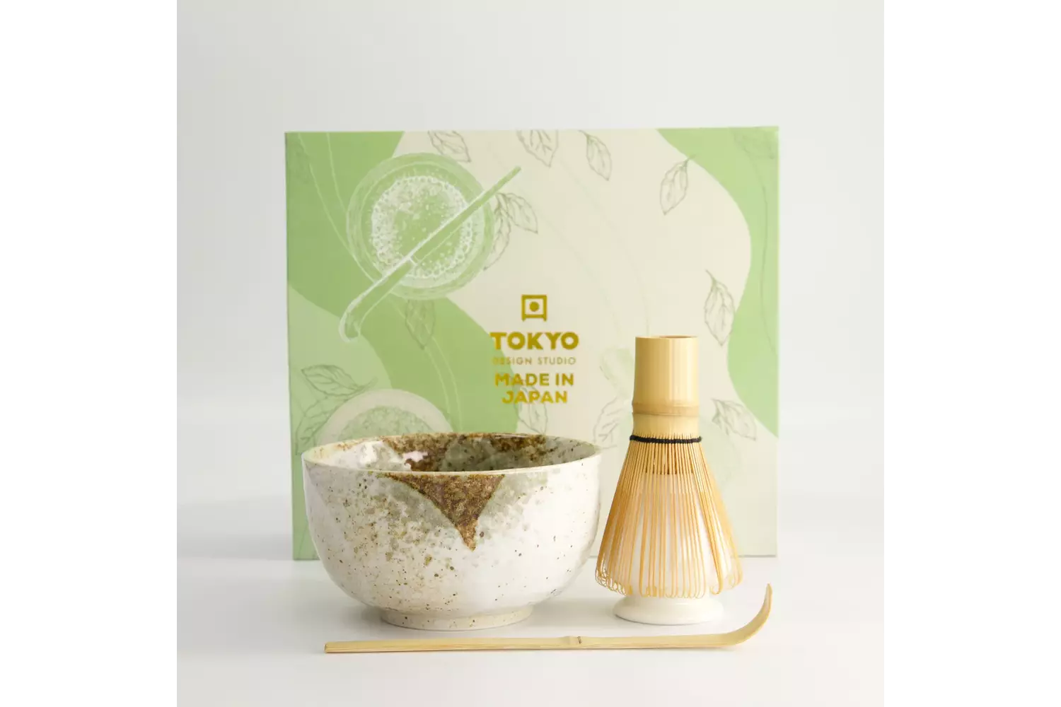 Tokyo Design Studio - Matcha Giftset Yukishino C 13x7cm 4pcs 1 set