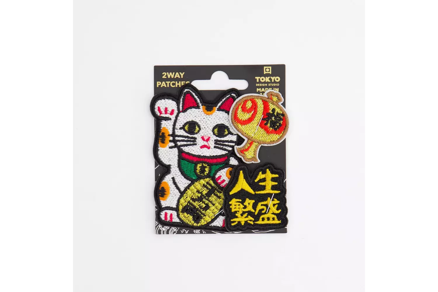 Tokyo Design Studio - Patch 2Way Lucky Cat 1pc