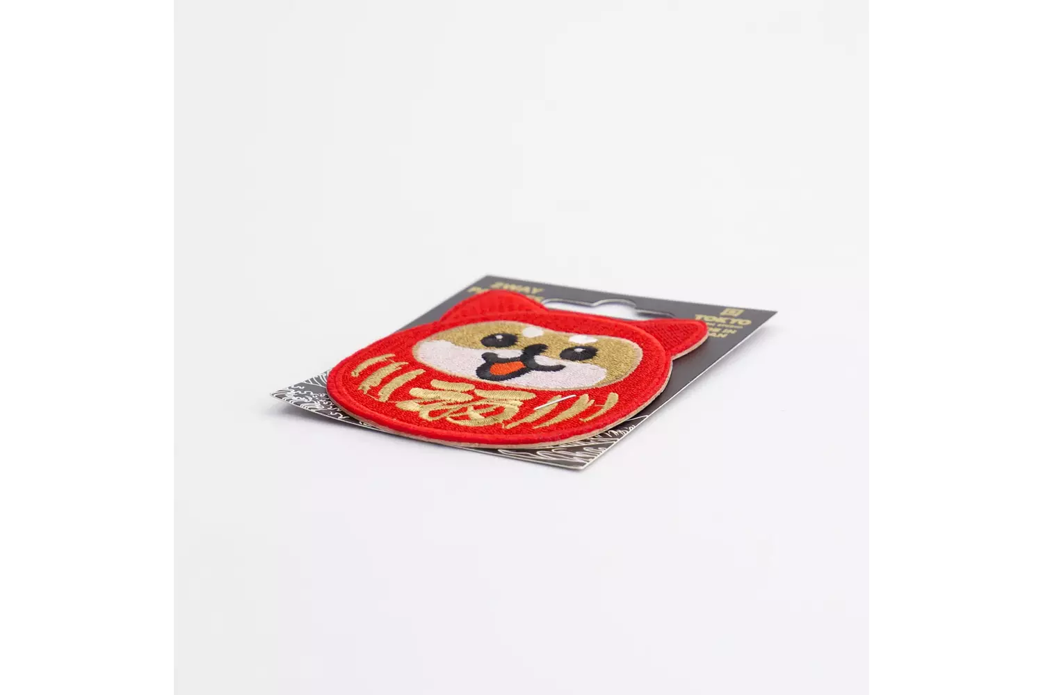 Tokyo Design Studio - Patch 2Way Daruma Shiba-Dog 1pc