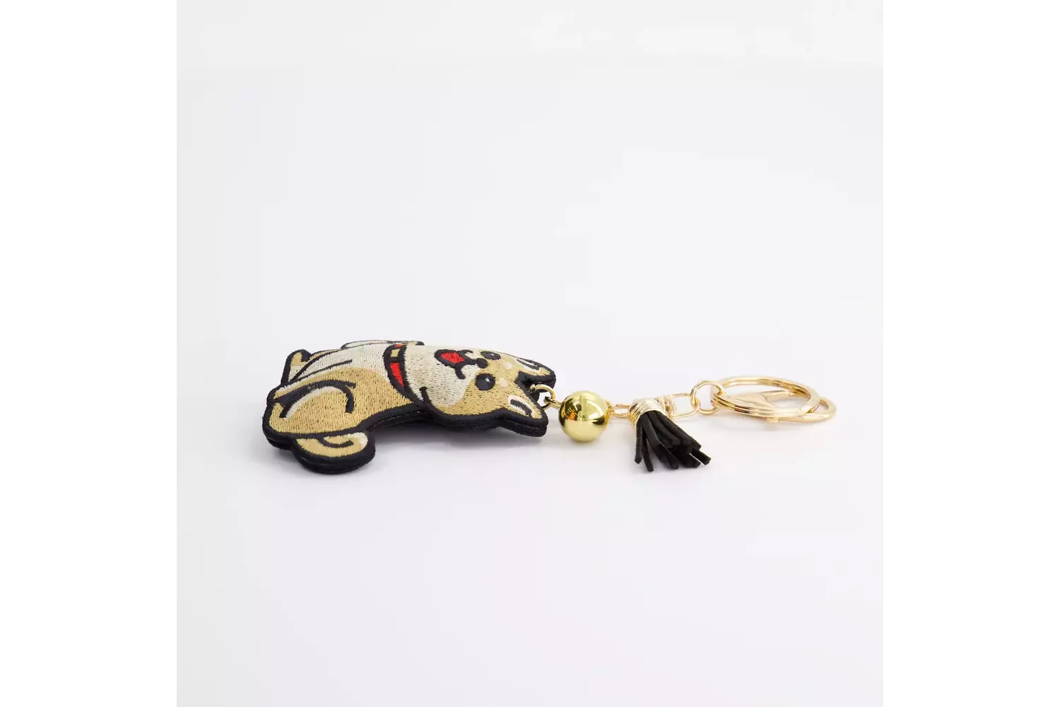 Tokyo Design Studio - Patch Keychain Shiba-Dog 1pc