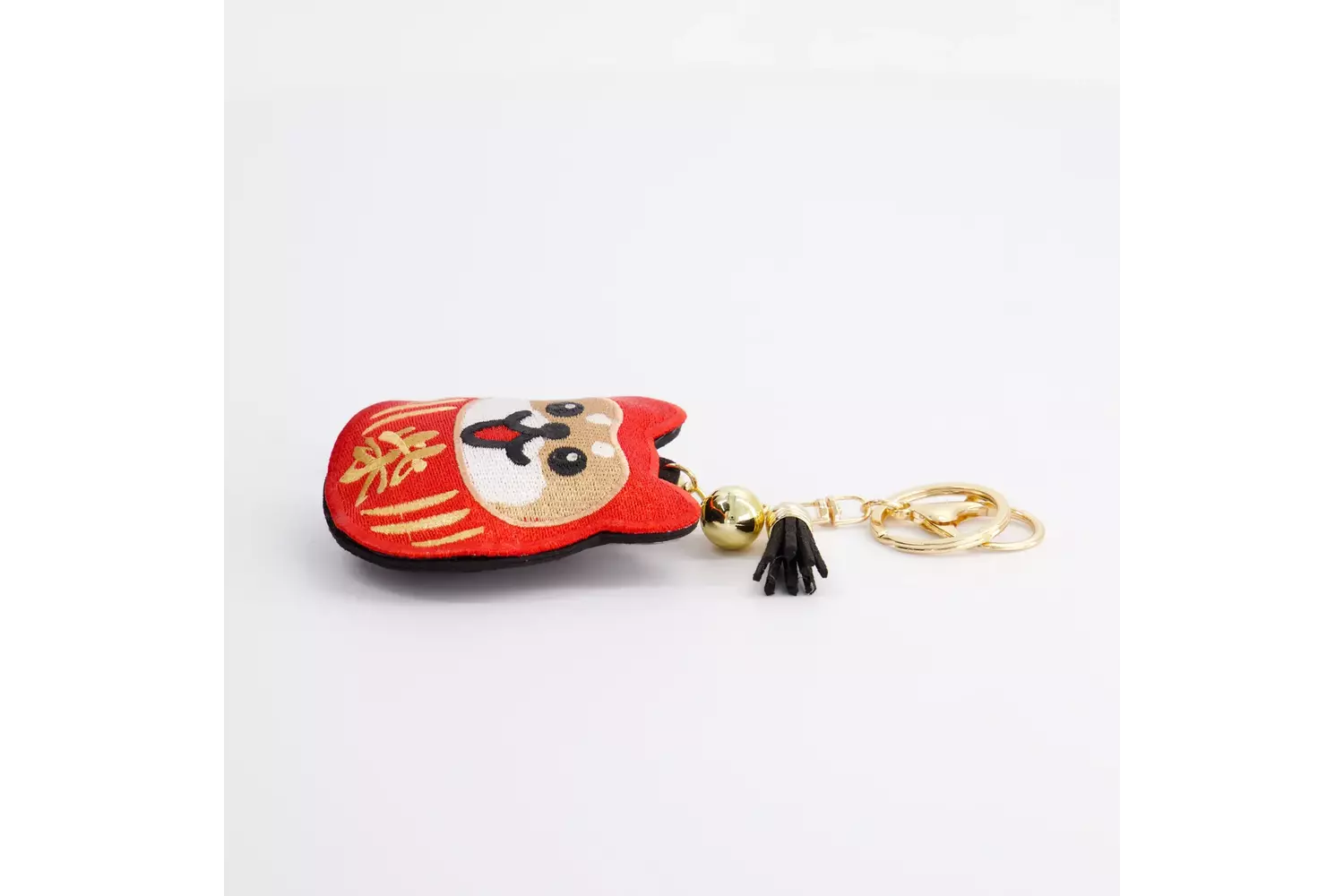 Tokyo Design Studio - Patch Keychain Daruma Shiba-Dog 1pc
