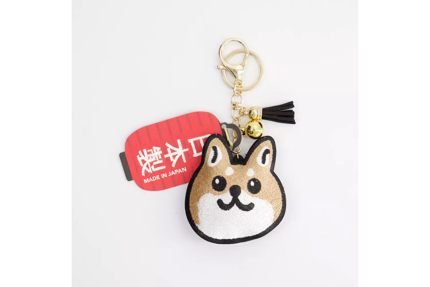 Tokyo Design Studio - Patch Keychain Shiba-Dog Face 1pc