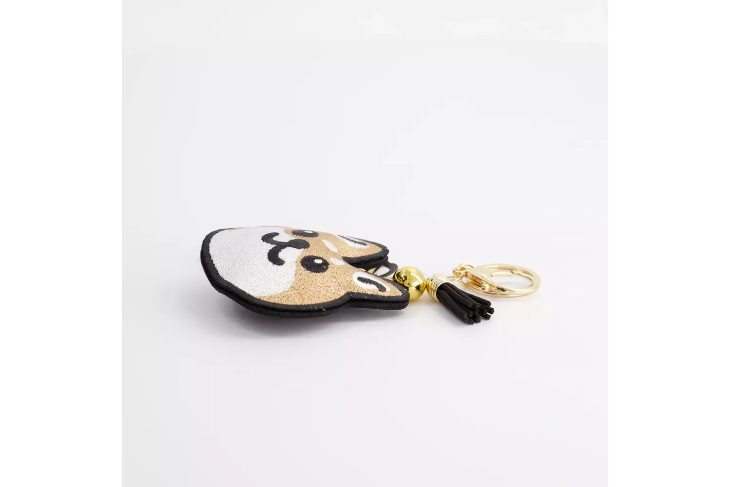 Tokyo Design Studio - Patch Keychain Shiba-Dog Face 1pc