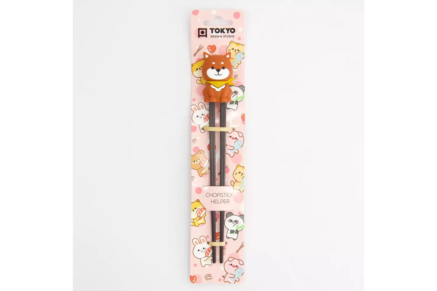 Tokyo Design Studio - Children Chopsticks Shiba Brown 22cm 6pcs