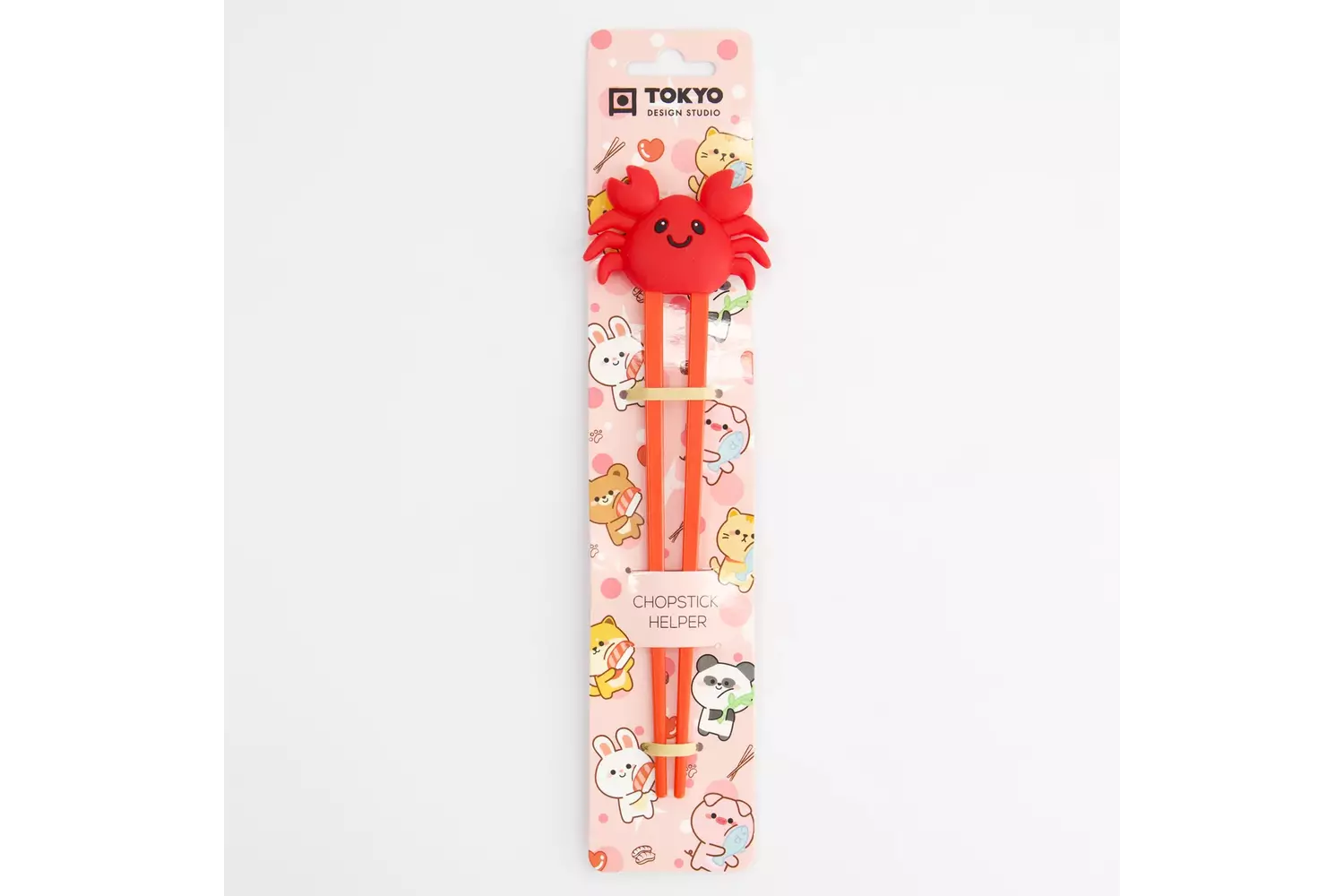 Tokyo Design Studio - Children Chopsticks Crab Red 22cm 6pcs