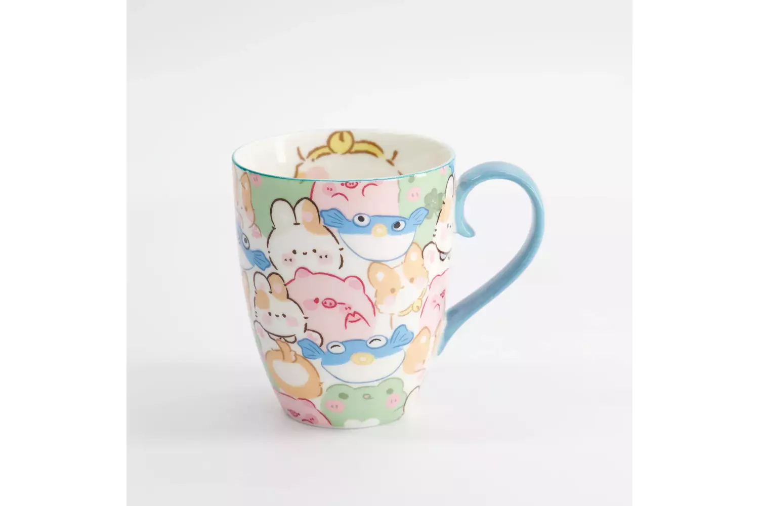 Tokyo Design Studio - Kawaii Animals Mug W/Giftbox 8.5x10.2cm 340ml 6pcs