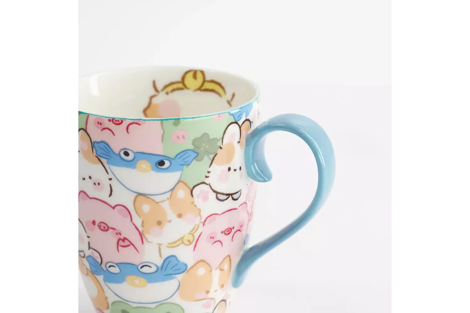 Tokyo Design Studio - Kawaii Animals Mug W/Giftbox 8.5x10.2cm 340ml 6pcs