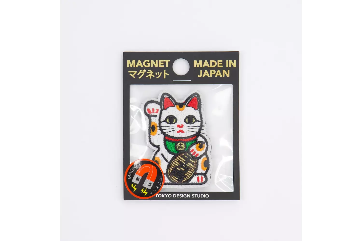 Tokyo Design Studio - Patch Magnet Lucky Cat 1pc.
